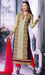 Gauhar Khan Cream & Navy Blue Georgette Suit